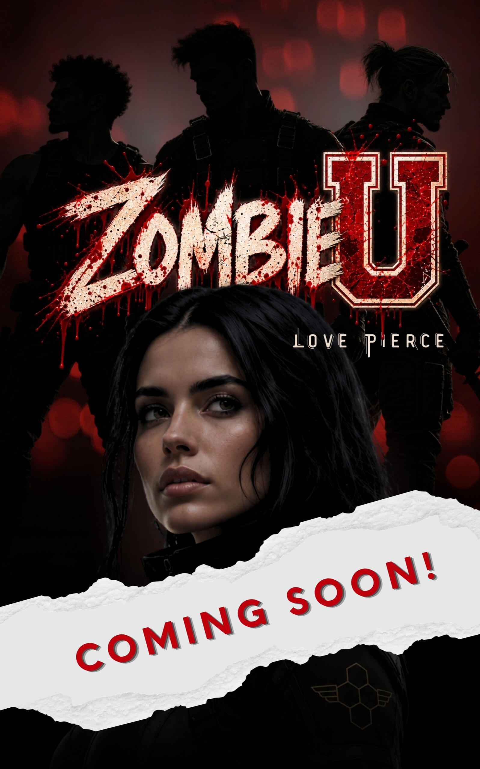 Zombie U by Love Pierce, a spicy why choose zombie romance set at a military academy.